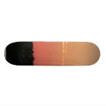 Red Sky After Sunset Skate Board