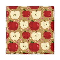 Red Sliced Apples