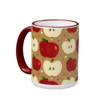 Red Sliced Apples