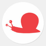 red slug icon sticker