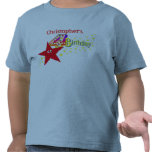 Red Smiley Star 4th Birthday Shirt