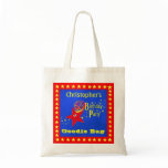 Red Smiley Star 5th Birthday Party Goodie Bag
