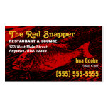 Red Snapper Business Card