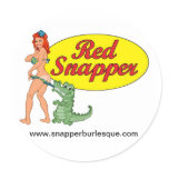 Red Snapper Stickers