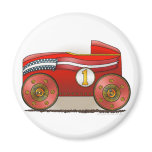 Red Soap Box Car Magnets