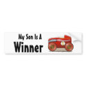 "Red Soap Box Car Winner, My Son ... Bumper Sticke bumper stickers