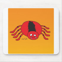 Red Spider Mouse Pads