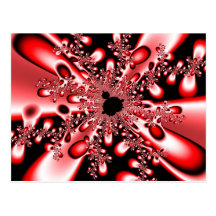 Red Splat Postcards