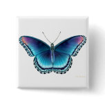 Red Spotted Purple Butterfly Pin buttons
