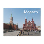 Red Square. Moscow, Russia postcards