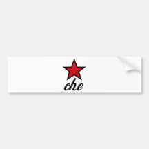 Red Star Che Guevara! Bumper Sticker