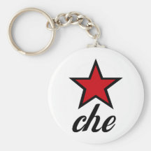 Red Star Che Guevara! Keychain
