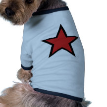 Red Star! Cool Red Star productcs! Dog Clothes