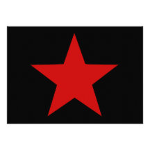 Red Star Personalised Invitation