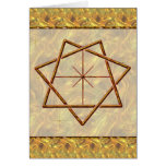 Red Star Septagram Cards