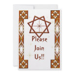 Red Star Septagram Custom Announcements