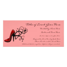 Red Stiletto Invitations