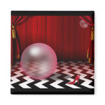 Red Stiletto Magnet