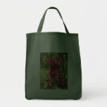 Red Stock Flowers Canvas Bags