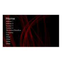 Red Strain Business Card