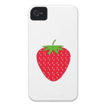 Red Strawberry. iPhone 4 Cases