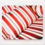 Red Striped Cushion Mousepads