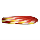 "Red Sunbeams" Skateboard