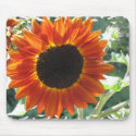 Red Sunflowers Mouse Pad mousepads
