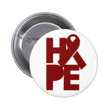 Red Support Ribbon Pins