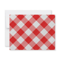 red table cloth