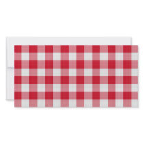 red table cloth