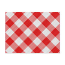 red table cloth