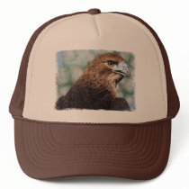 Red-tail Hawk Cap Trucker Hats