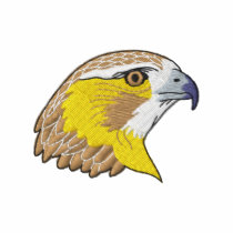 Red-tailed Hawk Embroidered Shirt