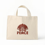 Red Tattoo Peace Art bags