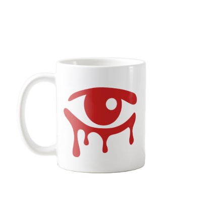 Red Tears Mug by Madinagoodway