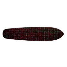 Red Tech board Skateboard Deck