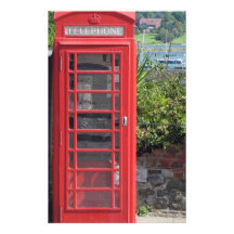 Red Telephone box Stationery