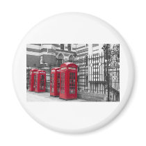 Red Telephone boxes Magnet