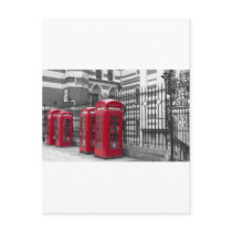 Red Telephone boxes Post Cards