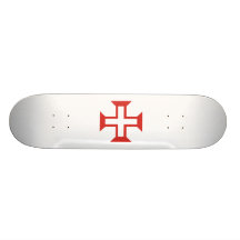 Red Templar Cross Skate Boards
