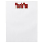 red thank you flyers