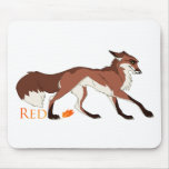 Red the Fox mousepads