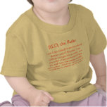 RED the Ruler t-shirts