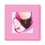 RED TOES FRIDGE MAGNETS