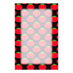Red Tomato Pattern. stationery