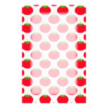 Red Tomato Pattern. stationery