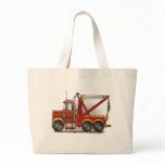 Red Tow Truck Wrecker Bags/Totes