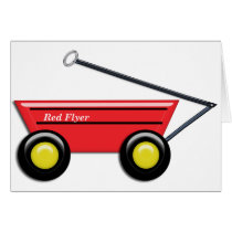 Red Toy Wagon