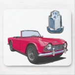 Red TR4 mousepads